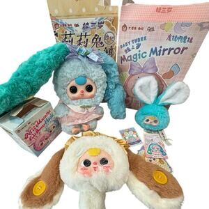 Baby Three Bundle Lily Rabbit Town V4 Magic Mirror Petit Macaron BB3 in box